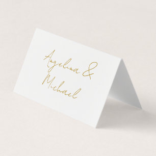 Calligrafie Beruflich Elegance Gold Color