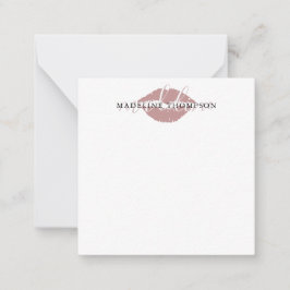 Calligrafie-Script Mitteilungskarte