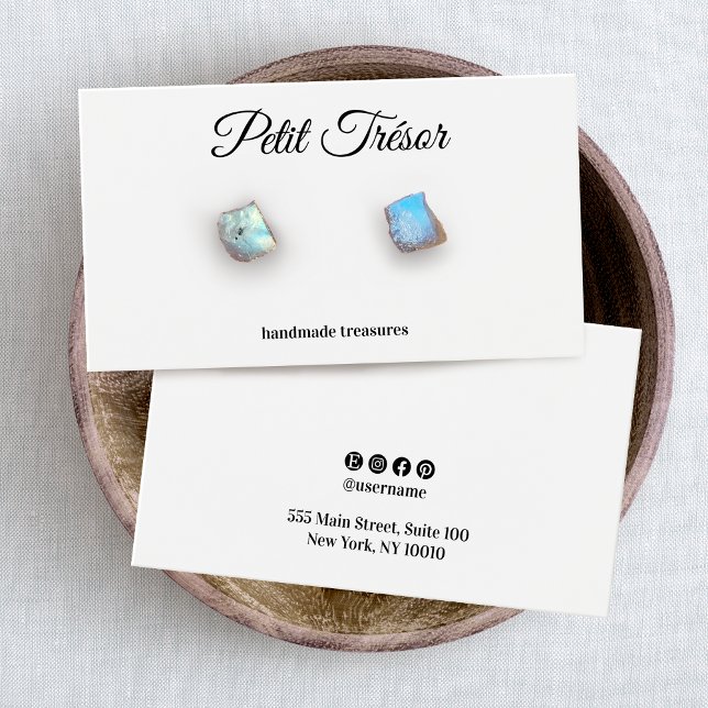 Calligrafie Script Schlicht White Oring Display (Von Creator hochgeladen)