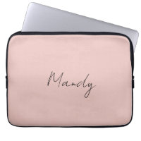 Calligraphie Elegante Rose Gold Schlichter Name