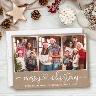 Calligraphie Herz 3 Foto Kraft Frohe Weihnachten