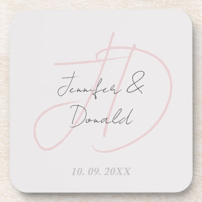 Calligraphie-Trends in klassischer Schriftzeichen- Getränkeuntersetzer (Vorderseite)