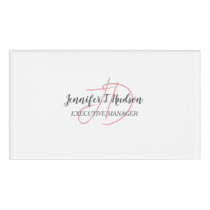 Calligraphie-Trends in klassischer Schriftzeichen- Namenschild