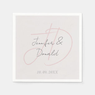 Calligraphie-Trends in klassischer Schriftzeichen- Serviette