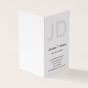 Calligraphie-Trends in klassischer Schriftzeichen- Visitenkarten