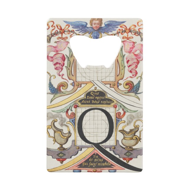 CALLIGRAPHY CALLIGRAPHY BRIEF Q JORIS HOEFNAGEL B GELDBEUTEL FLASCHENÖFFNER (Vorderseite)