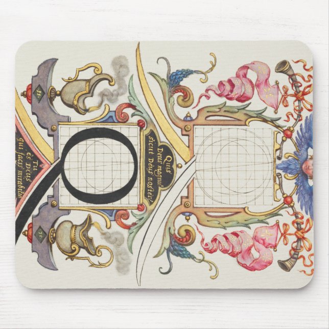 CALLIGRAPHY CALLIGRAPHY BRIEF Q JORIS HOEFNAGEL B MOUSEPAD (Vorne)