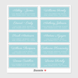 Calligraphy Guest Address Labels ORDER 6" oder 8"!