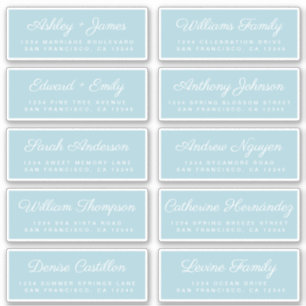 Calligraphy Guest Address Labels ORDER 6" oder 8"!