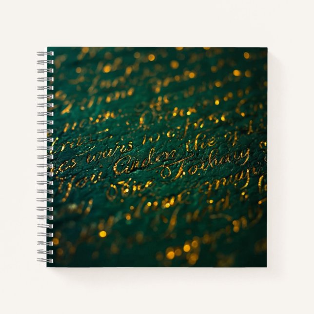 Calligraphy of the Unknown Notizbuch (Vorderseite)