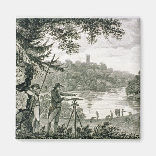 Calling Card of Humphrey Repton, eingraviert von T Magnet