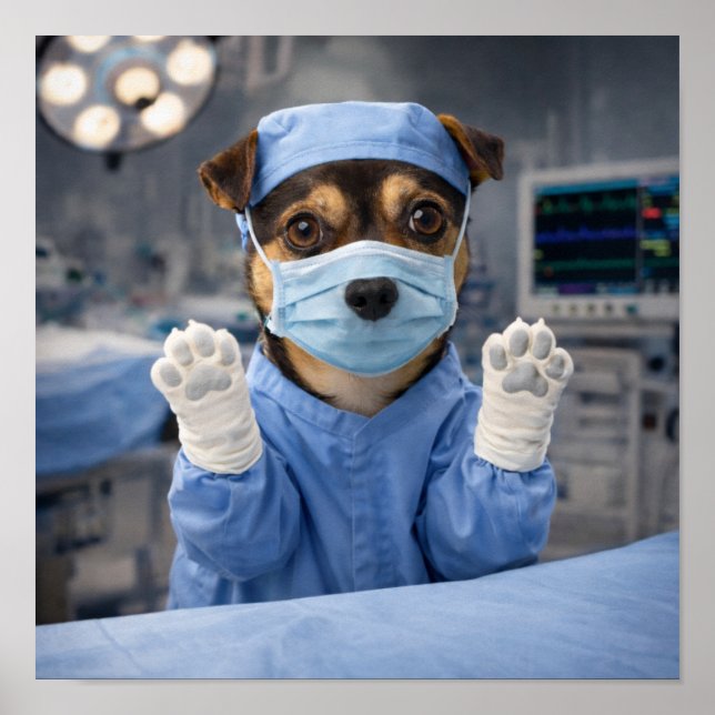 "Calling Dr. Louie!" Poster (Vorne)