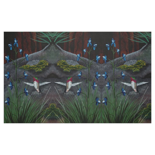 Calliope-Kolibri-Gewebe Stoff (Fat Quarter (45,7 x 55,9 cm))