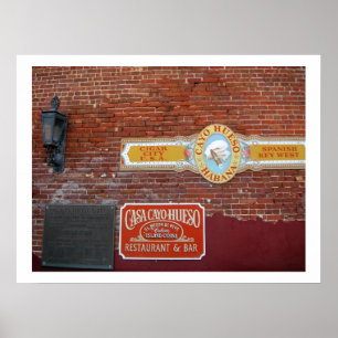 Callo Hueso Sign Poster