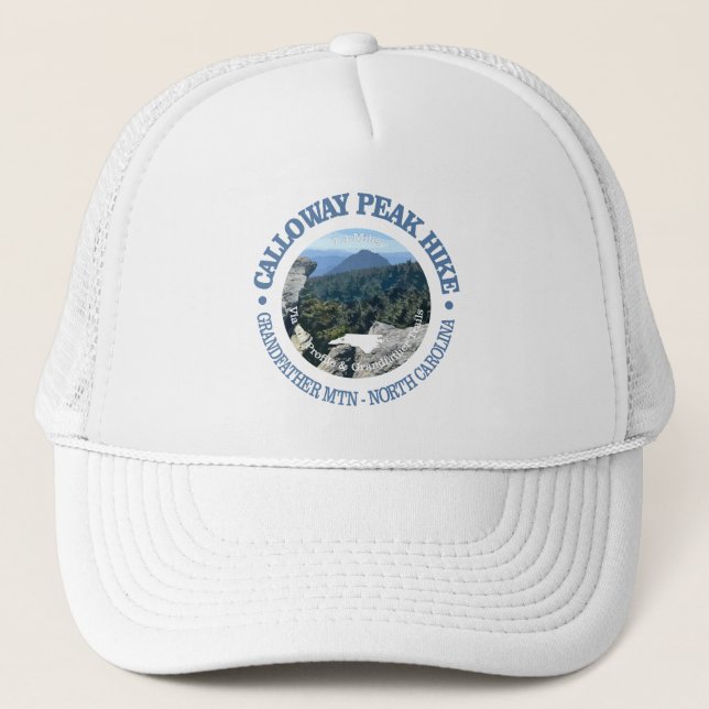 Calloway Peak (rd) Truckerkappe (Vorderseite)