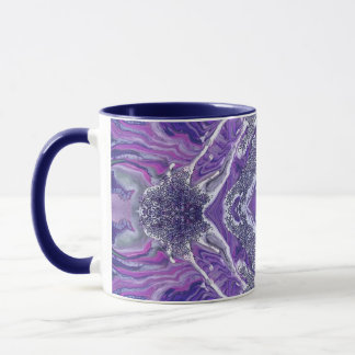 Calm Acrylic Pour Tasse