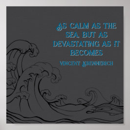 Calm as the Sea Poster