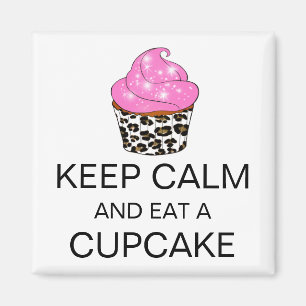 "CALM BEHALT UND ESSE EINEN KUPFEN"-MAGNETE MAGNET