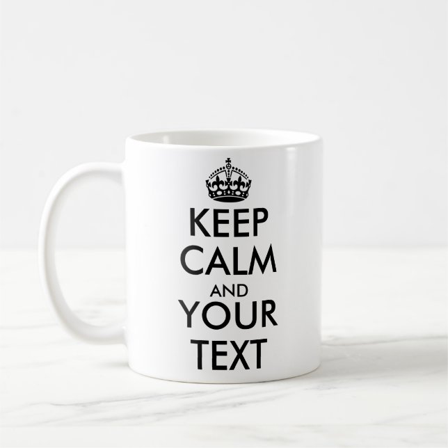 CALM behalten UND eigene Textseite1 und Seite2 ers Tasse (Links)