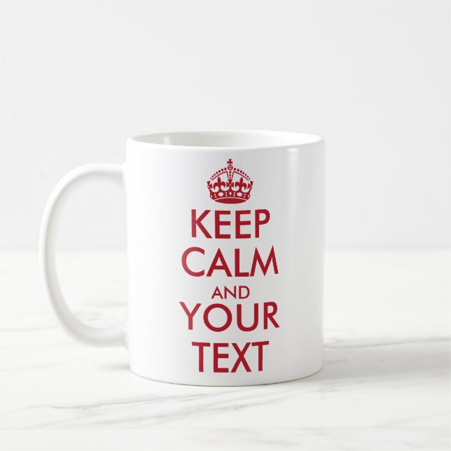 CALM behalten UND eigene Textseite1 und Seite2 ers Tasse (Links)
