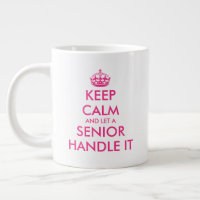 Calm behalten und eine Senior-Sophomore gelassen