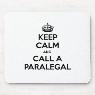 Calm behalten und einen Paralegal anrufen Mousepad
