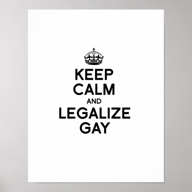 CALM behalten UND GEGENSEITIG GESETZT Poster (Vorne)