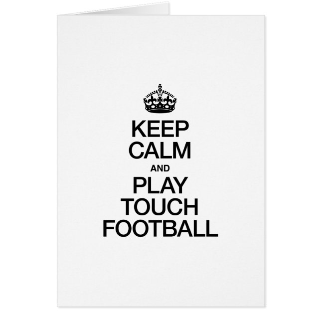 CALM behalten UND TOUCH-FUSSBALL SPIELEN (Vorne)