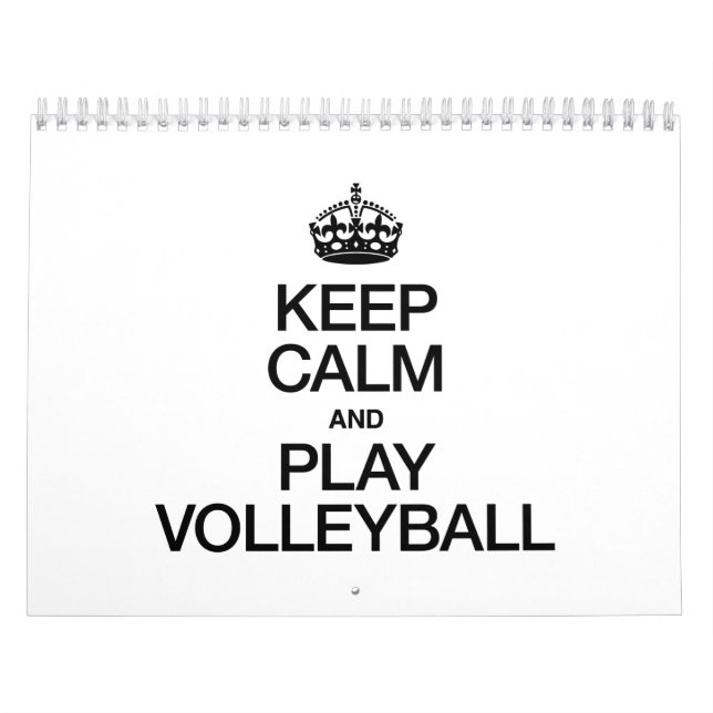 CALM behalten UND VOLLEYBALL SPIELEN Kalender (Titelbild)