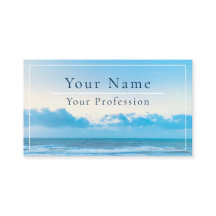 Calm Blue Beach Szene individuell einstellbar