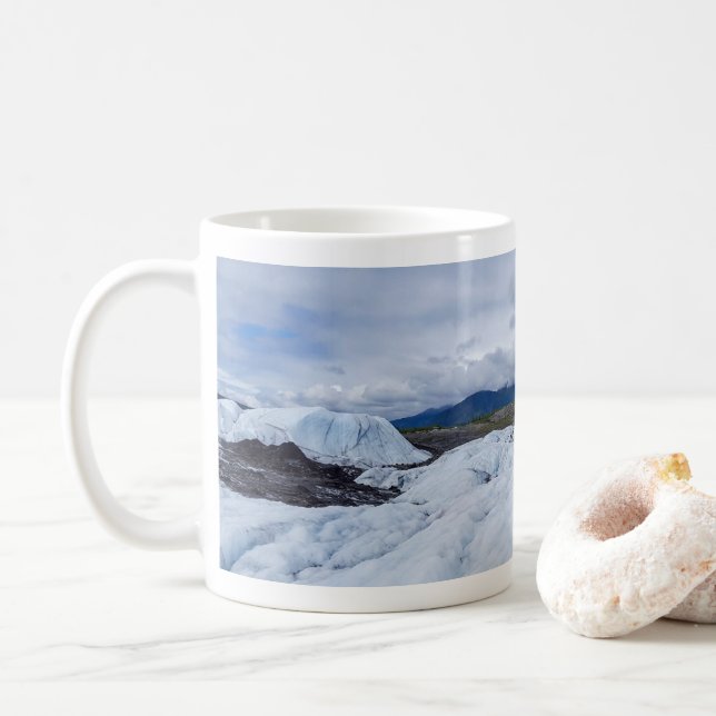 Calm Blue Glacier Tasse (Mit Donut)