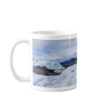 Calm Blue Glacier Tasse