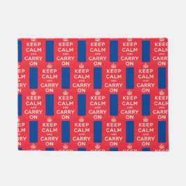 CALM & CARRY ON behalten, Fußmatte