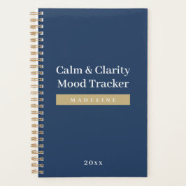 Calm & Clarity | Personalized Mood Tracker Planer