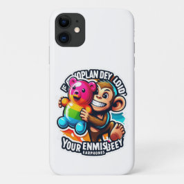 Calm Confidence Monkey  iPhone / iPad case