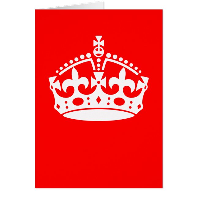 CALM CROWN behalten auf Red Customization Dies (Vorne)