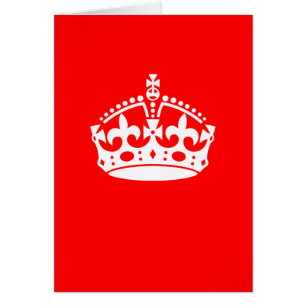 CALM CROWN Symbol auf Feuer rot behalten Anpassen