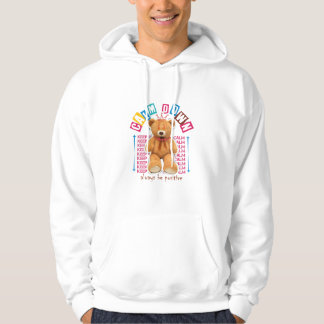 CALM DOWN - BEHALTEN CALM Niedlich Teddy Bär Hoodie