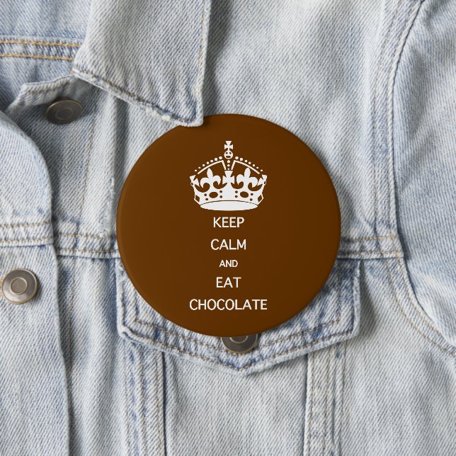 CALM-EAT-SCHOKOLADE behalten Button (Beispiel)