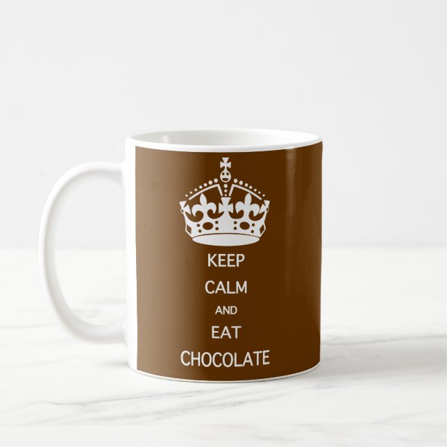 CALM-EAT-SCHOKOLADE behalten Tasse (Links)