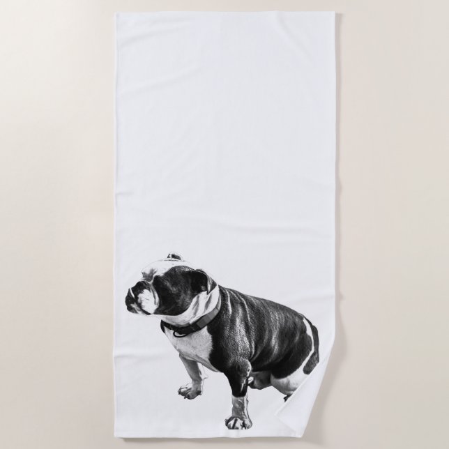 Calm Finds a Seat Strandtuch (Vorderseite)