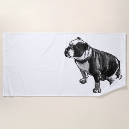 Calm Finds Its Spot Strandtuch