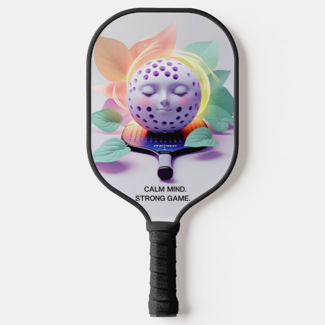 Calm Focus Pickleball 🎐 Pickleball Schläger (Vorderseite)