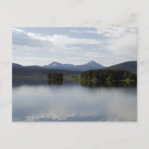 Calm Lake Dillon Colorado Postkarte