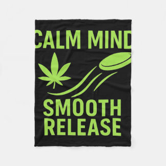 Calm Mind Smooth Release Chill Disc Golf Frisbee  Fleecedecke