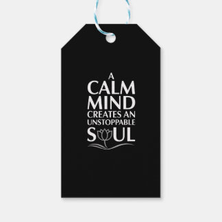 Calm Mind, unaufhaltsames Soul Lotus Design Geschenkanhänger