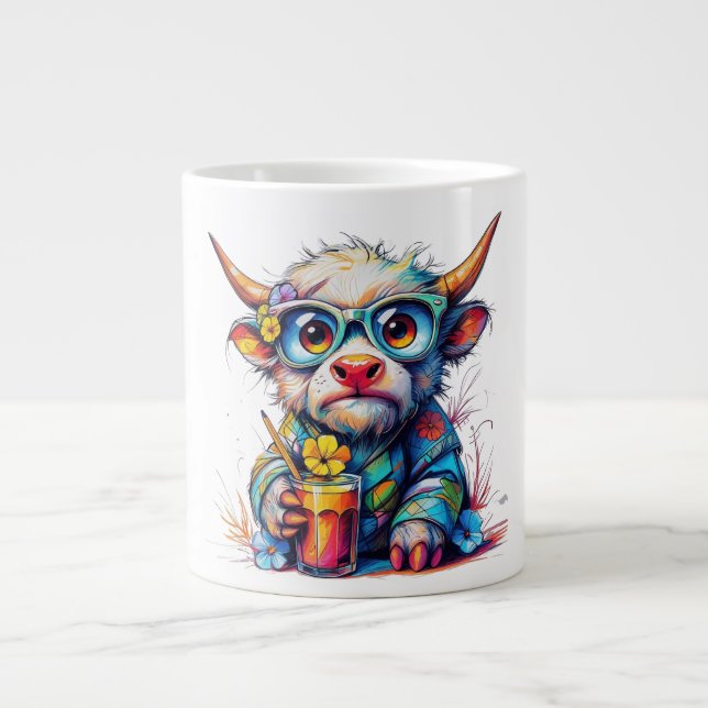 Calm Mood Cup: island Edition Jumbo-Tasse (Vorderseite)