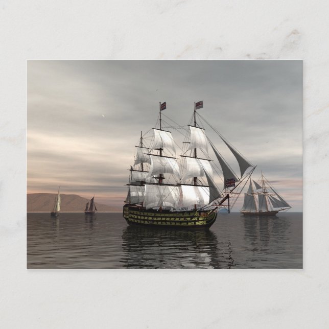 Calm Morning Postkarte (Vorderseite)