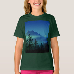 CALM MOUNTAIN MITTLERER WALDWÄLDER T - Shirt