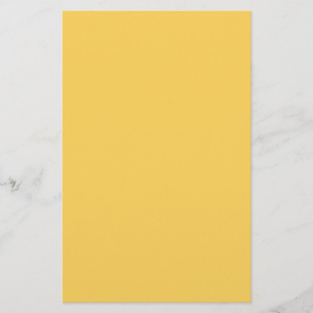 Calm Mustard Yellow Color Flyer (Vorne)
